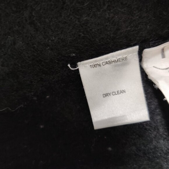 Ann Taylor Loft Women's Black Open Front Cashmere Cardigan in Black Size Small - Picture 4 of 8